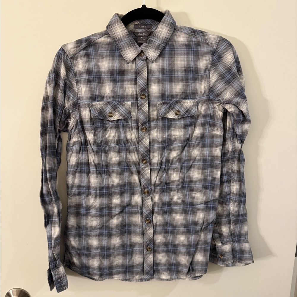 Eddie Bauer Flannel Button Down Shirt